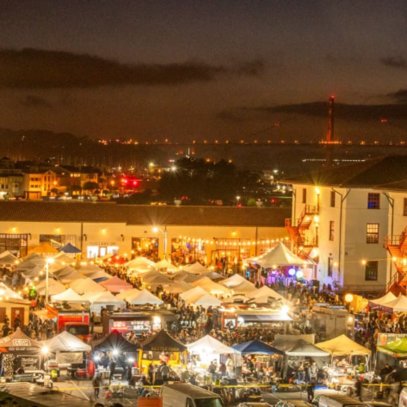 Cover Image for Signature Gathering at Fort Mason Night Market