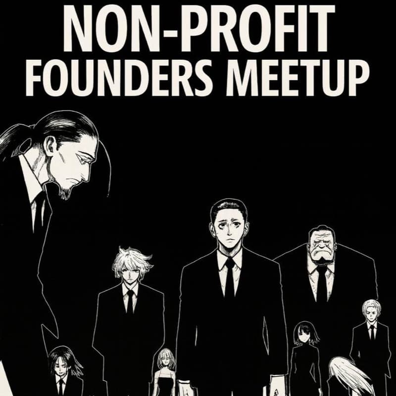 Cover Image for Non-Profit Founders Meetup - Community Only