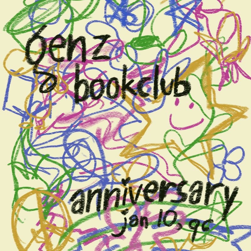 Cover Image for gen z book club anniversary silent reads