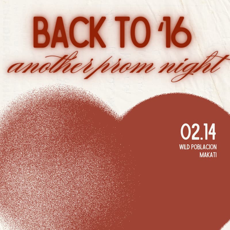 Cover Image for BACK TO ‘16: Another Prom Night