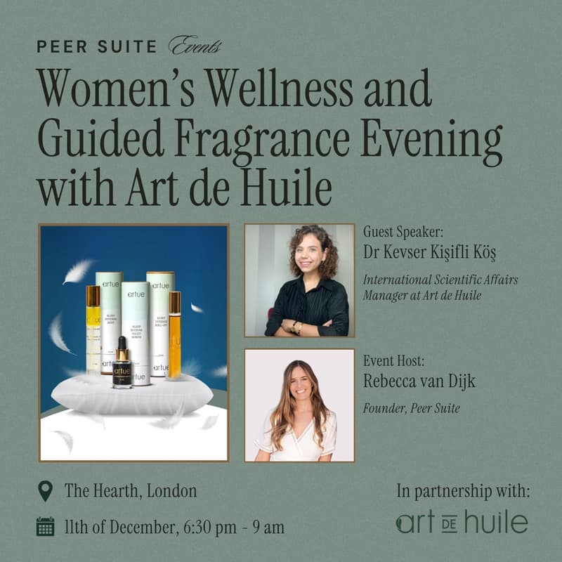 Cover Image for Peer Suite | Women’s Wellness Evening to Craft Your 2026 Fragrance and Explore the Science of Scent