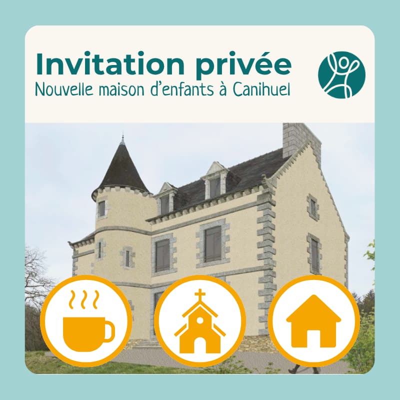 Cover Image for Invitation privée - Nouvelle maison d'enfants à Canihuel