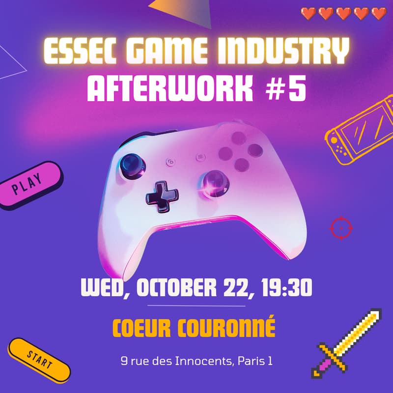 Cover Image for ESSEC GAME INDUSTRY's Afterwork #5