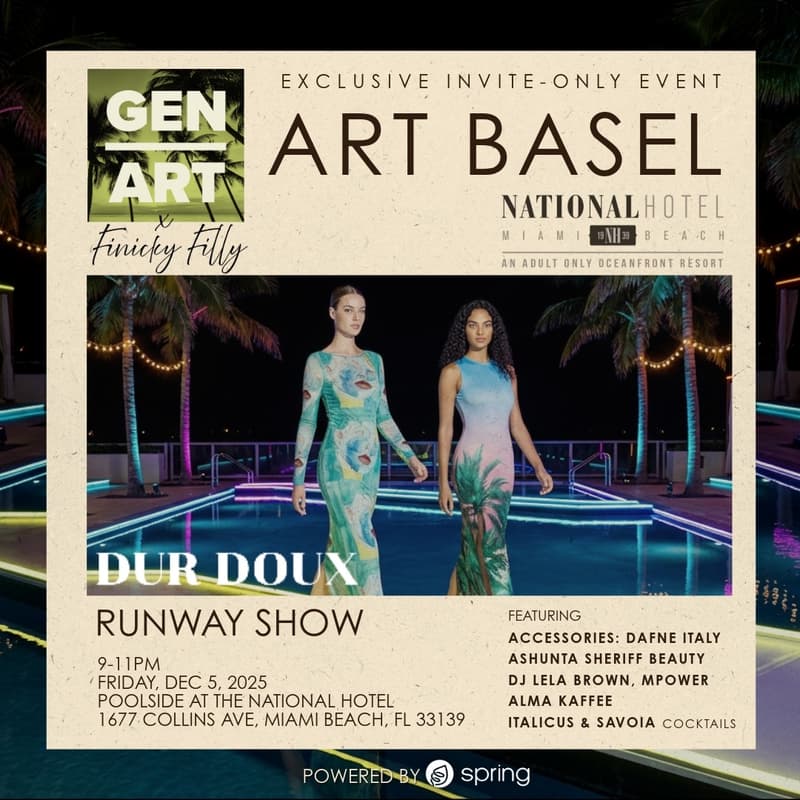 Cover Image for ArtBasel - DurDoux Runway Show - GenArt