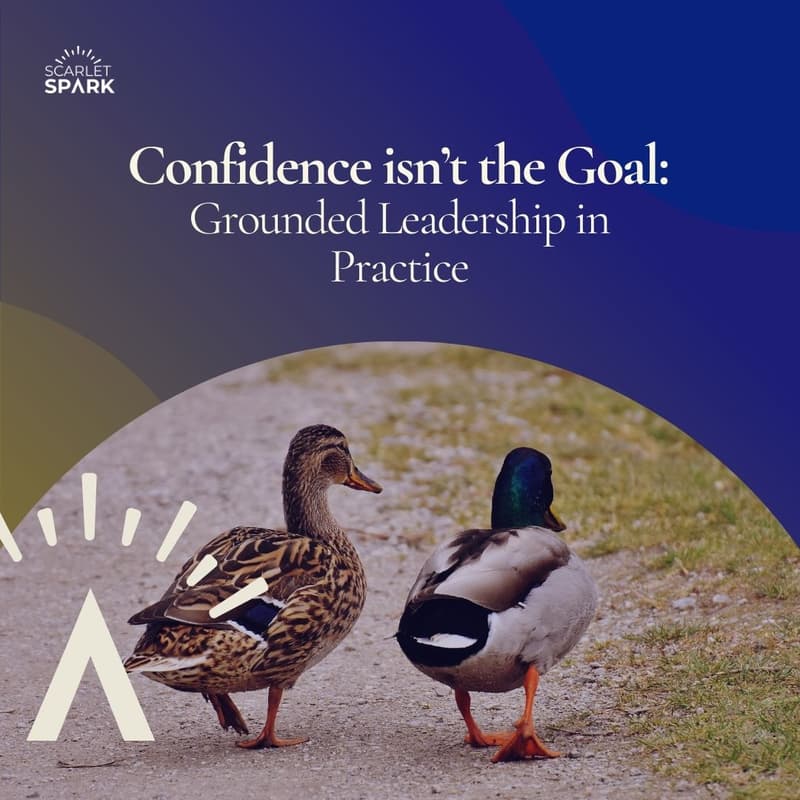 Cover Image for Confidence Isn't the Goal: Grounded Leadership in Practice