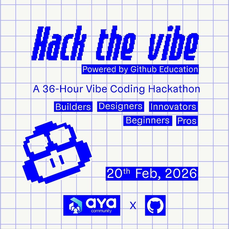 Cover Image for HackTheVibe, Powered by GitHub Education