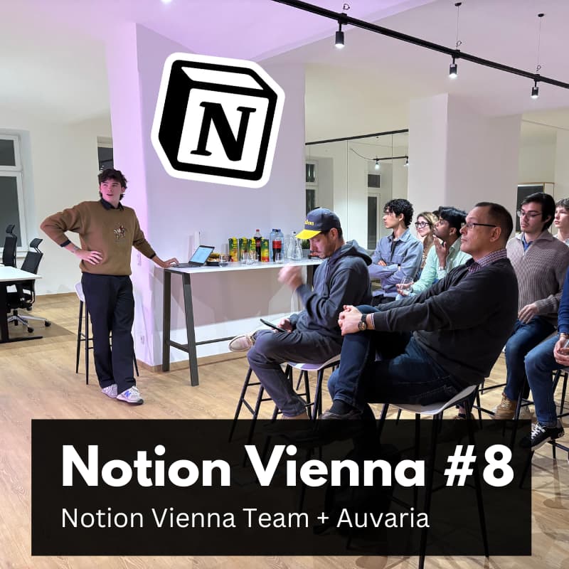 Cover Image for Notion Vienna Meetup #8 - Networking Event