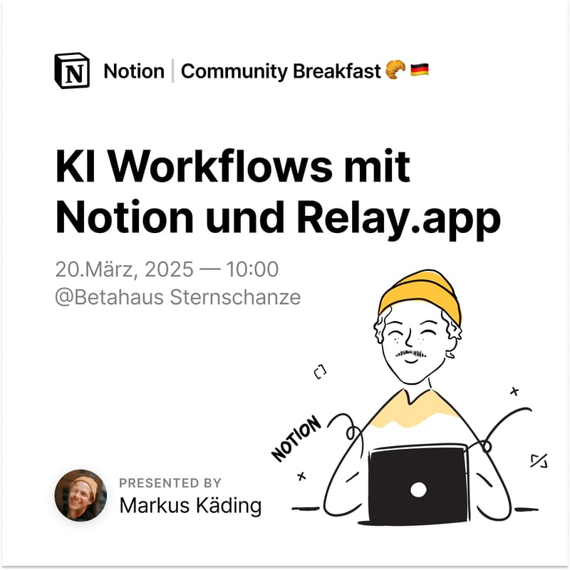 Cover Image for Notion Beta Breakfast 🥐 🇩🇪