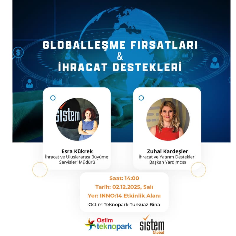 Cover Image for Globalleşme Fırsatları ve İhracat Destekleri Eğitimi