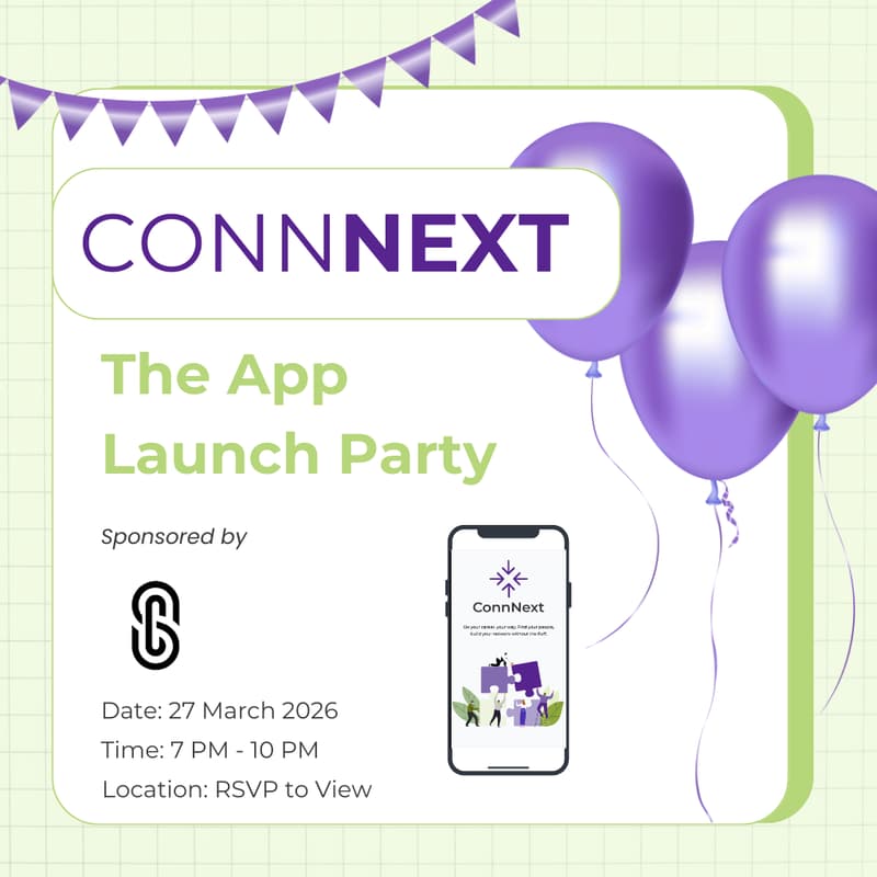 Cover Image for ConnNext: The App Launch Party