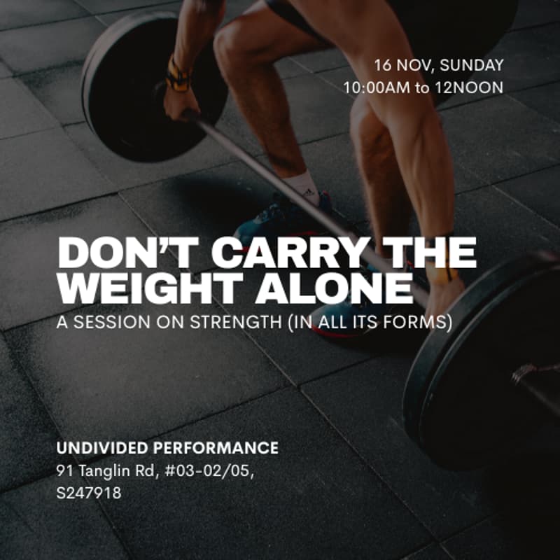 Cover Image for A Session On Strength (In All Its Forms)