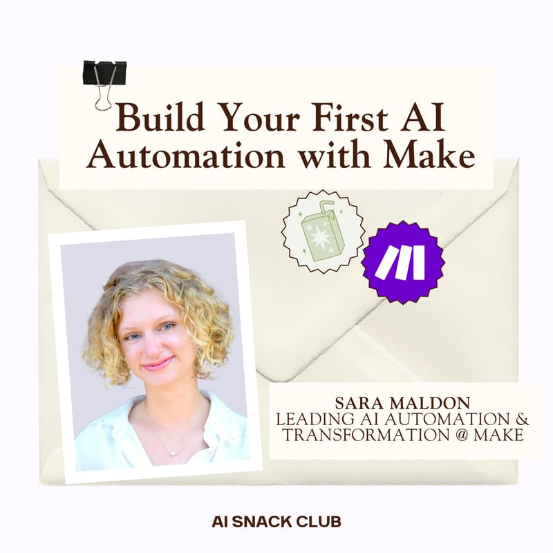 Cover Image for Build Your First AI Automation with Make