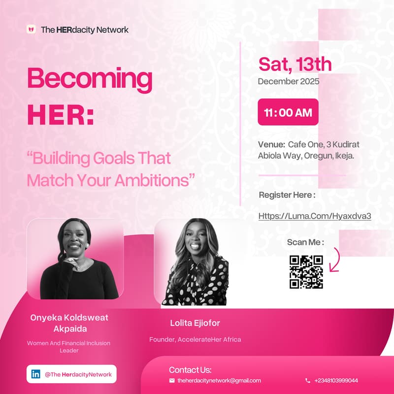 Cover Image for Becoming Her: Building Goals That Match Your Ambition