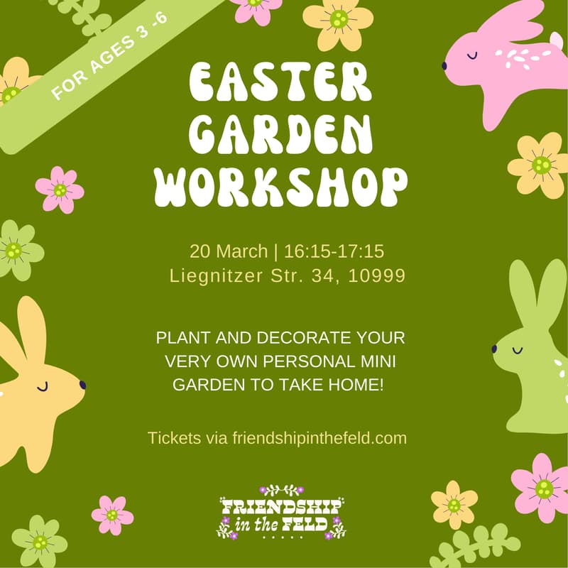 Cover Image for Easter Garden Workshop for ages 3-6