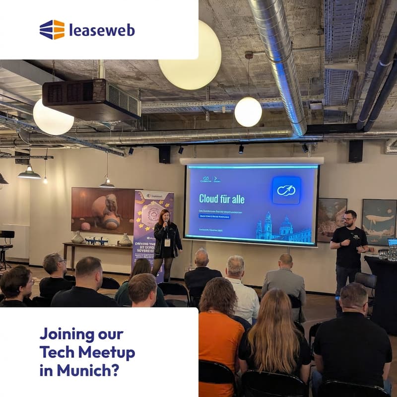 Cover Image for Tech Meetup Munich - powered by Leaseweb