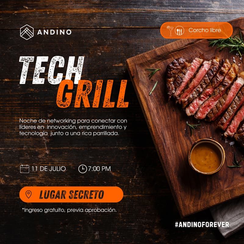 Cover Image for TECH GRILL  #ANDINOFOREVER