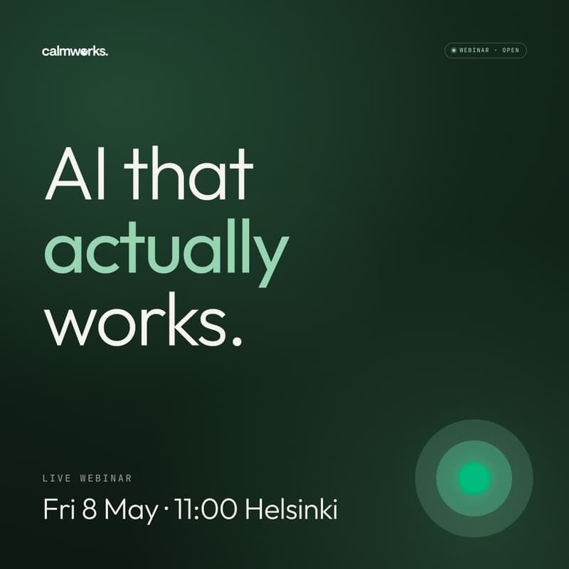 Cover Image for AI That Actually Works at Your Company
