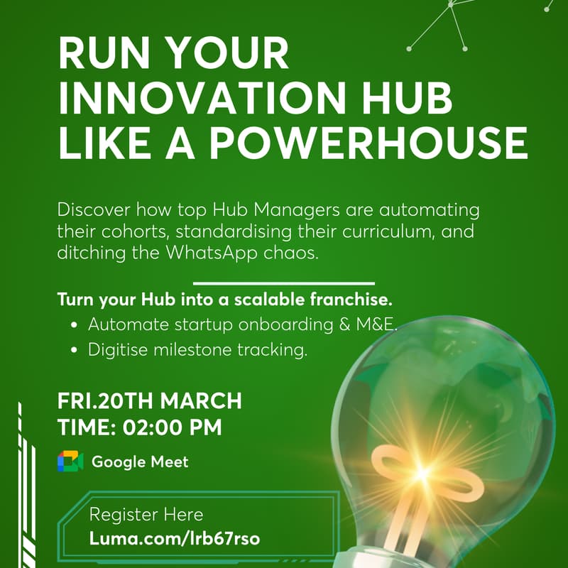 Cover Image for Run your Innovation Hub like a Powerhouse | Webinar