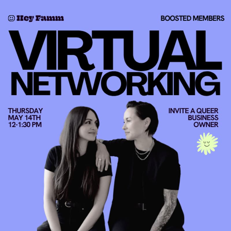 Cover Image for Q2 Hey Famm Virtual Networking