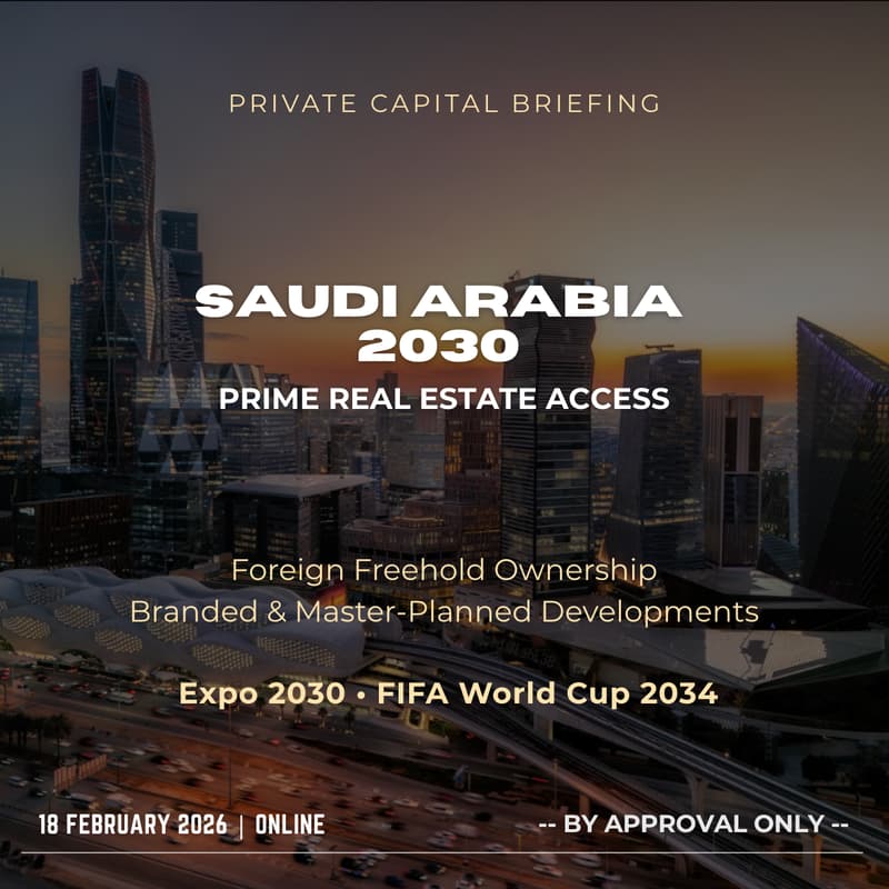 Cover Image for Saudi Arabia 2030: Private Capital Briefing for Foreign Investors