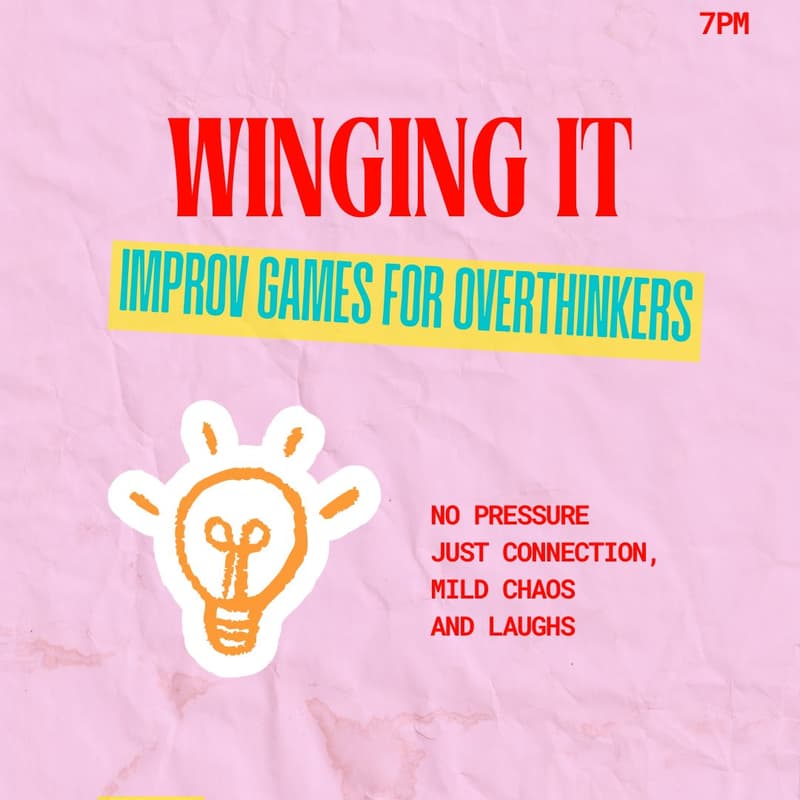 Cover Image for Winging It - Improv Workshop