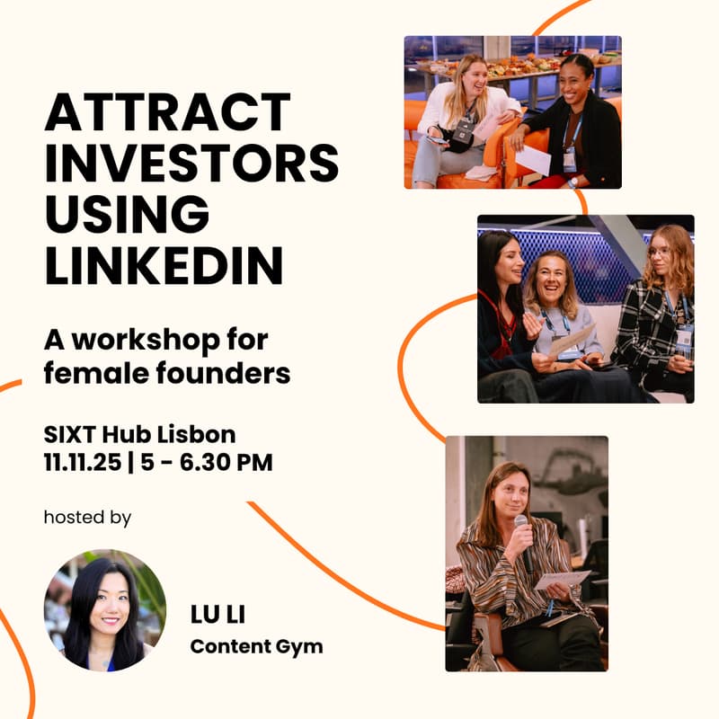 Cover Image for Attract Investors Using LinkedIn - A Workshop For Female Founders