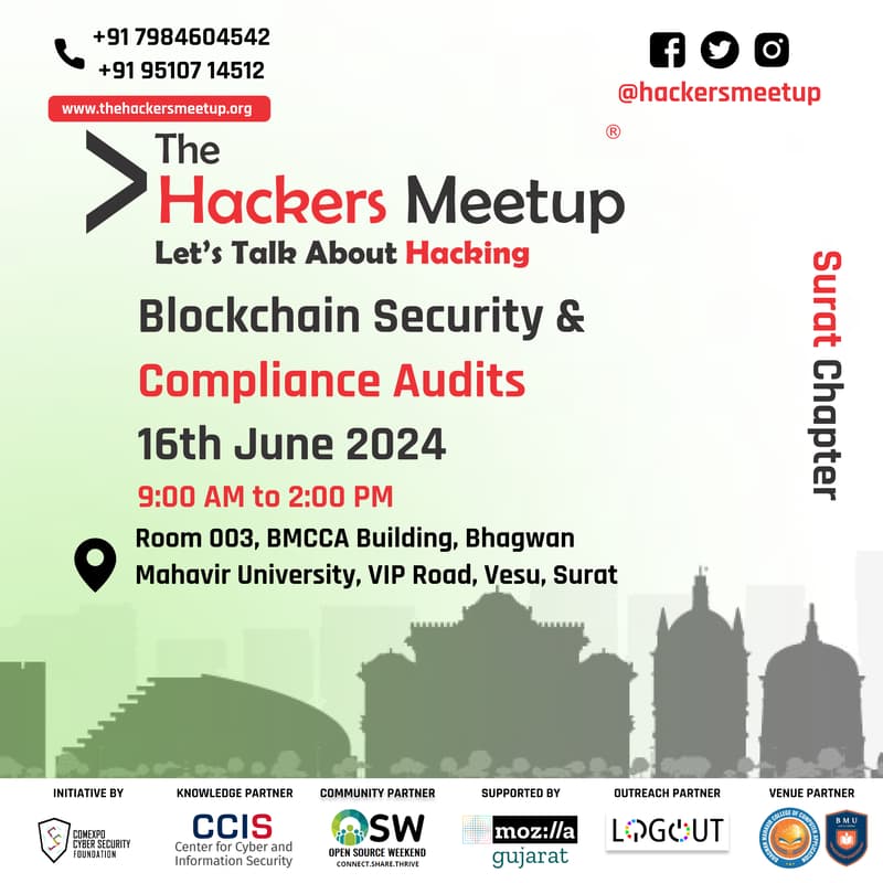 Cover Image for Blockchain Security & Compliance Audits THM Surat