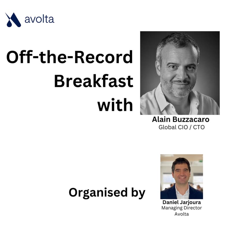 Image de couverture pour Petit-déjeuner off-the-record avec Alain Buzzacaro – Ex Global CIO de L’Occitane