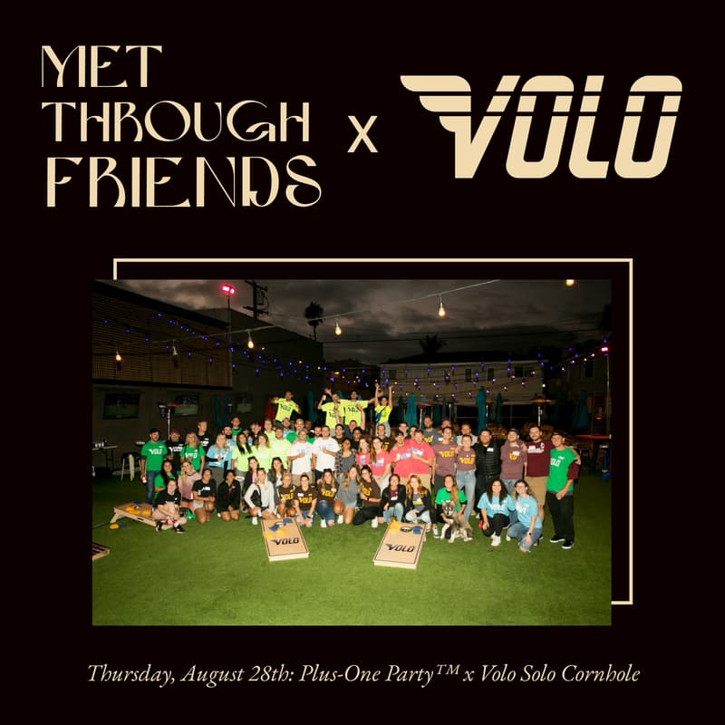 Cover Image for Plus-One Party™: Cornhole x Volo [admits 2]