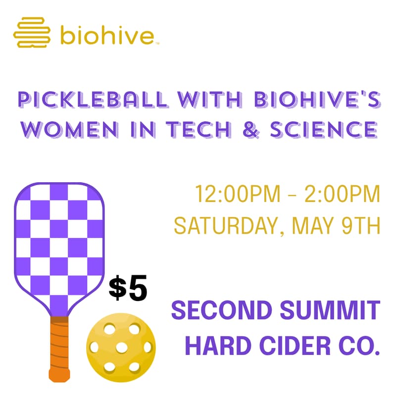 Cover Image for Pickleball with BioHive's Women in Tech & Science