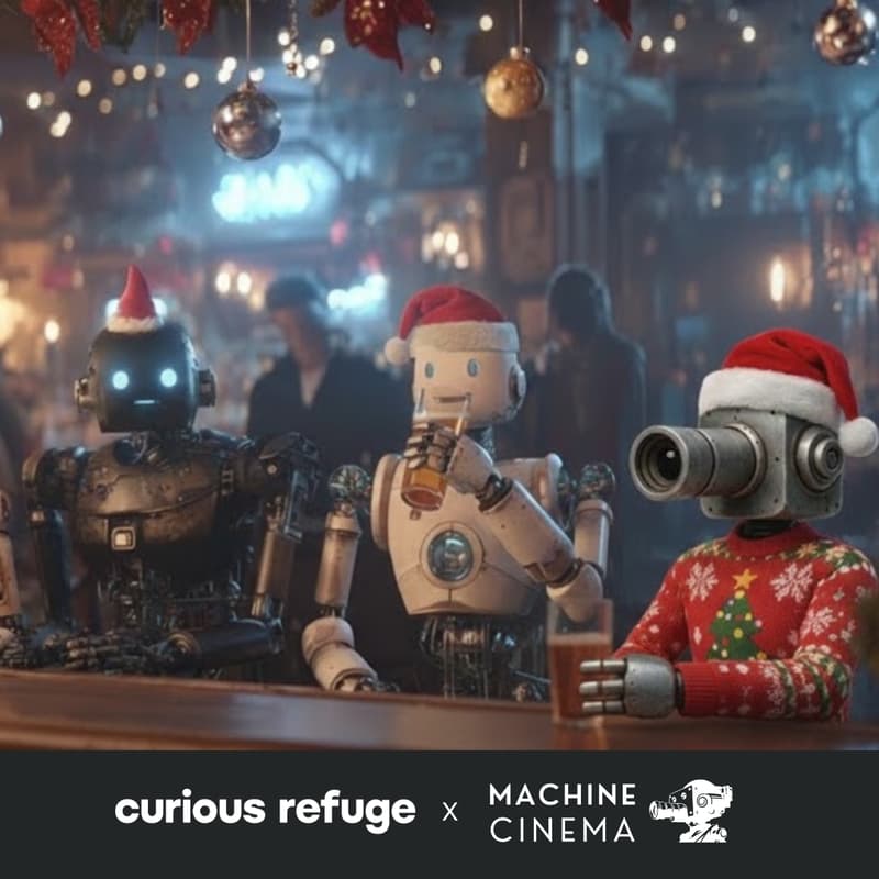 Cover Image for The Curious Refuge Holiday Meetup Feat. Machine Cinema