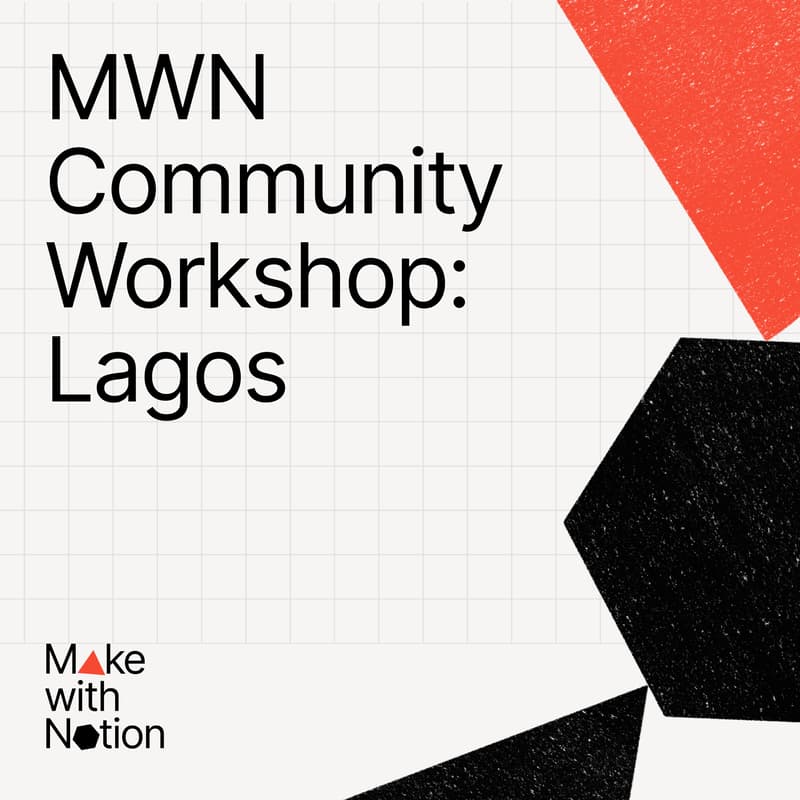 Cover Image for MWN Community Workshop: Lagos