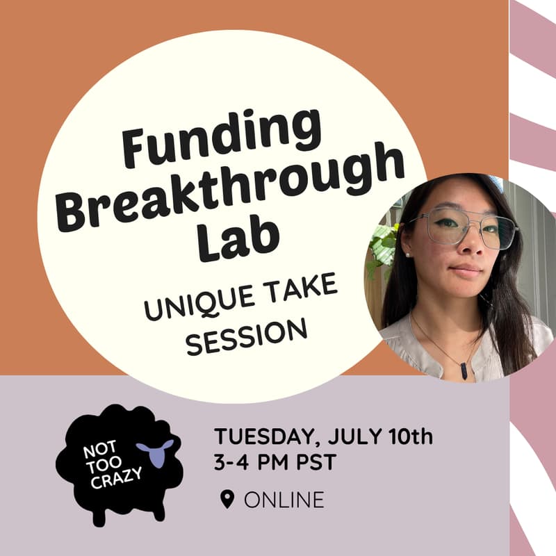 Cover Image for Funding Breakthrough Lab: Unique Take
