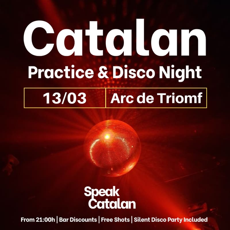 Cover Image for Catalan Practice + Disco Night 🎉