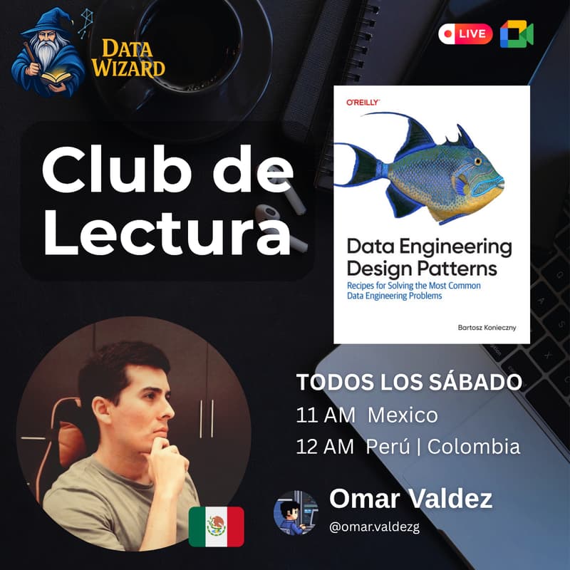 Cover Image for Club de Lectura: Data Engineering Design Patterns