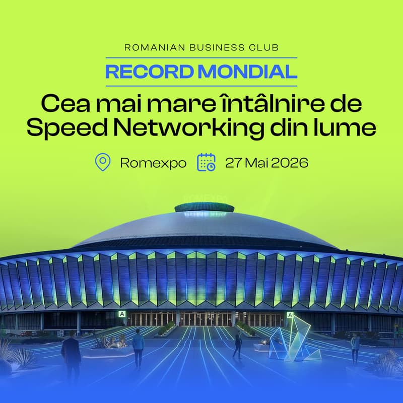 Cover Image for RBC  - CEA MAI MARE ÎNTÂLNIRE DE SPEED NETWORKING DIN LUME