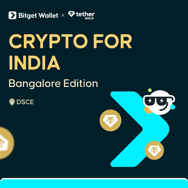 Cover Image for Crypto for India Tour with Bitget Wallet: DSCE