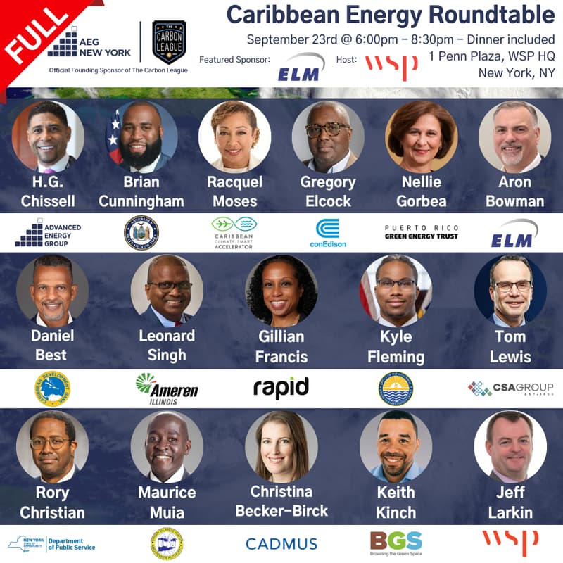 Cover Image for Caribbean Energy Roundtable Dinner @ Climate Week