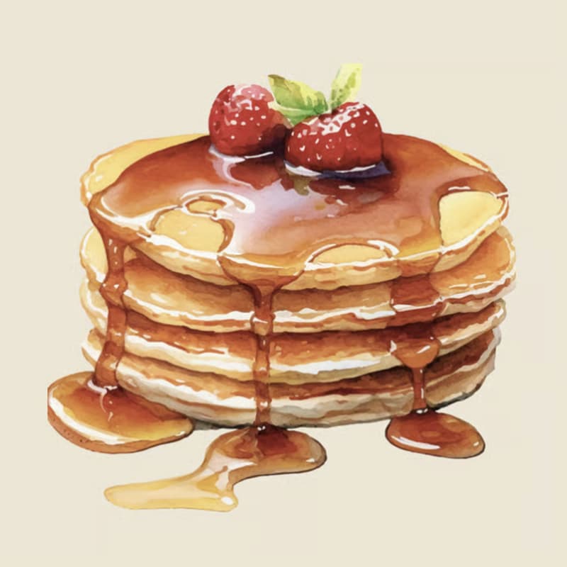 Cover Image for Pancake Sunday – årets första stapel! 🥞🍓