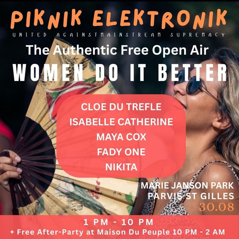 Cover Image for Piknik Elektronik Marie Janson Park [Parvis Saint Gilles]