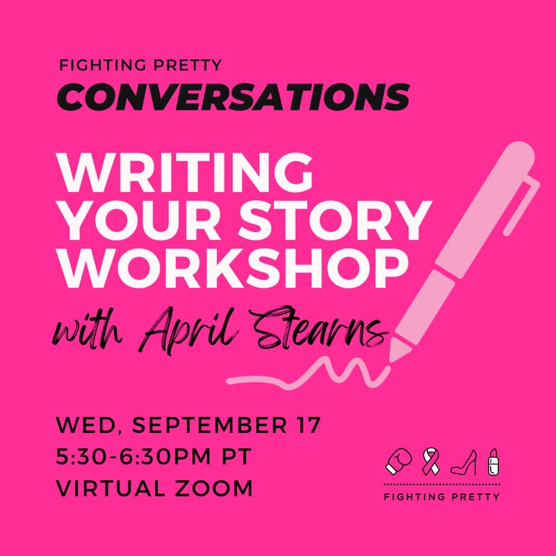 Cover Image for September FP Conversation - Writing Your Story Workshop