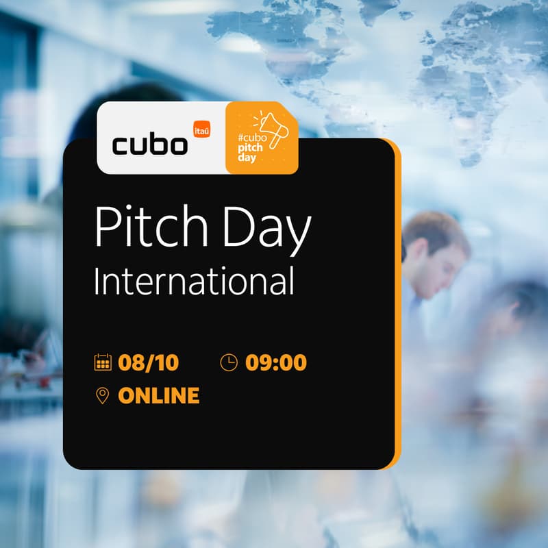 Cover Image for [Cubo Itaú] Pitch Day – International | Cybersecurity, Productivity & AgriTech