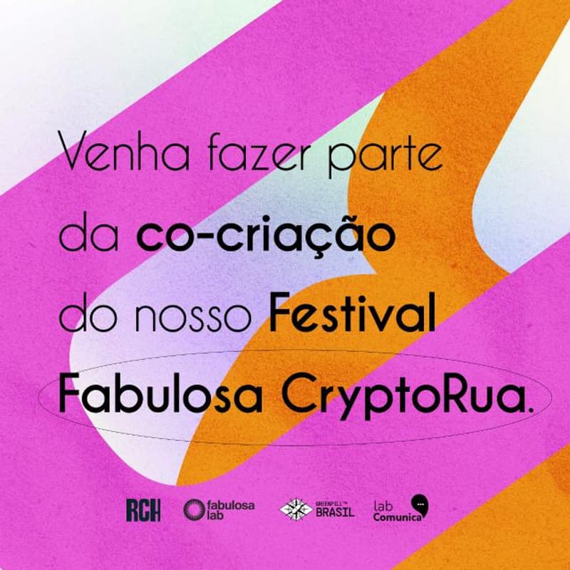 Cover Image for ❈ encontro de cocriação ❈ Festival Fabulosa CryptoRua ❈