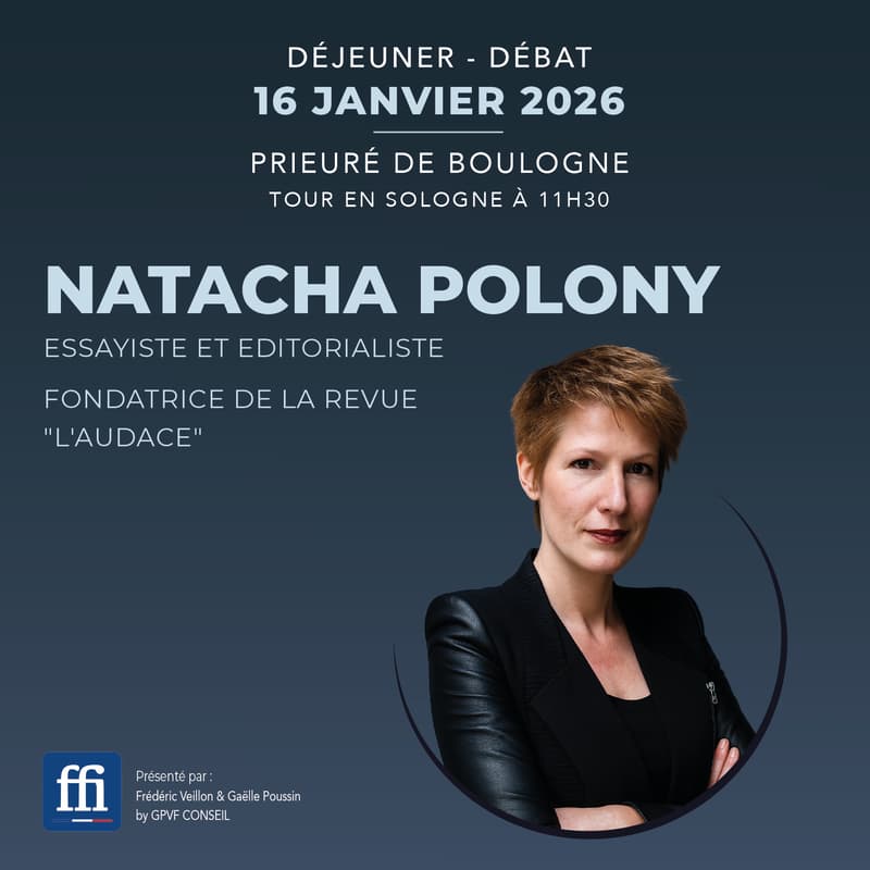Cover Image for Déjeuner-Débat FFI Blois avec Natacha Polony