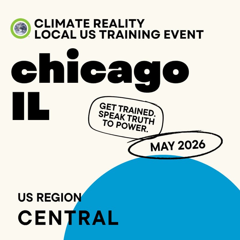 Cover Image for Chicago, IL - Climate Reality Local Training Event