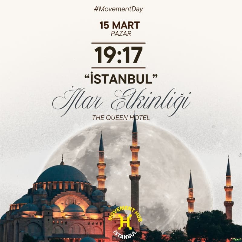 Cover Image for 15 Mart Movement Day - İftar Organizasyonu