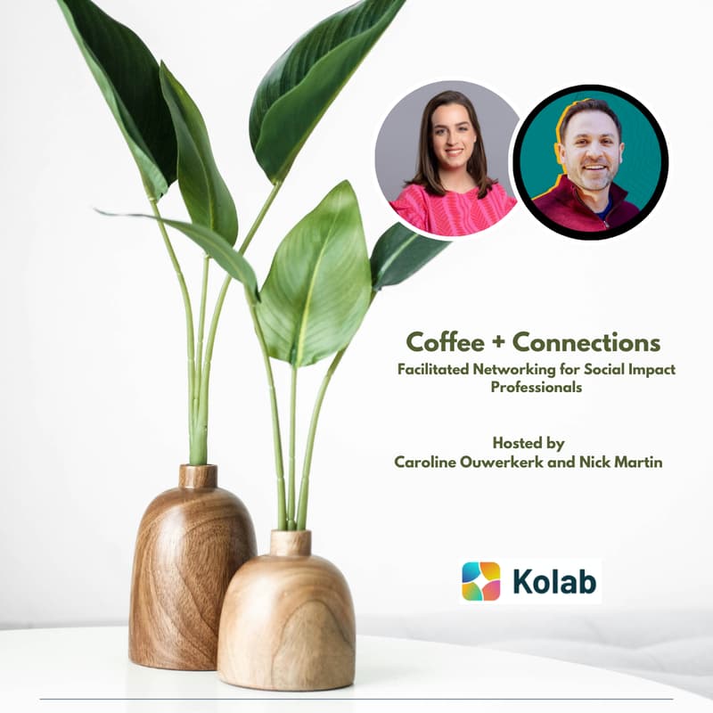 Cover Image for Coffee + Connections: Facilitated Networking for Social Impact Professionals!