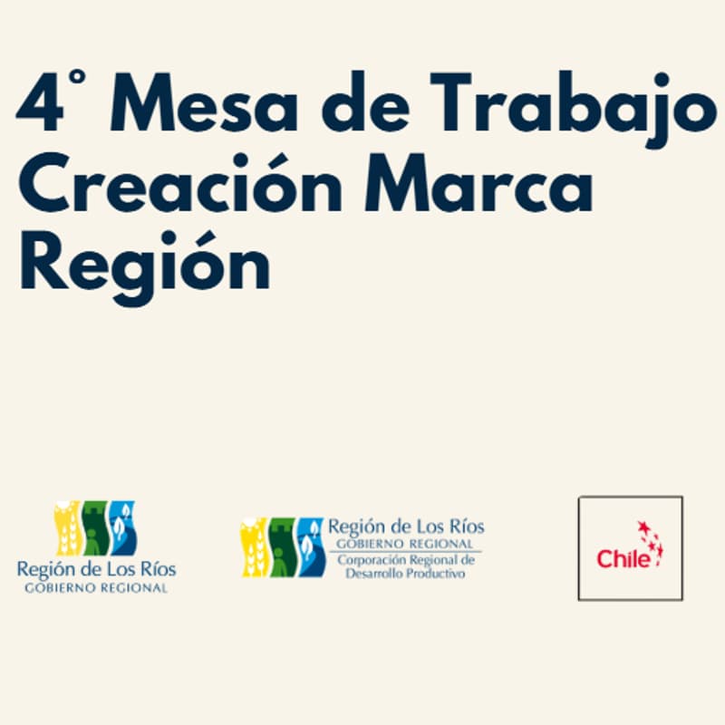 Cover Image for 4° Mesa de Trabajo Creación Marca Región