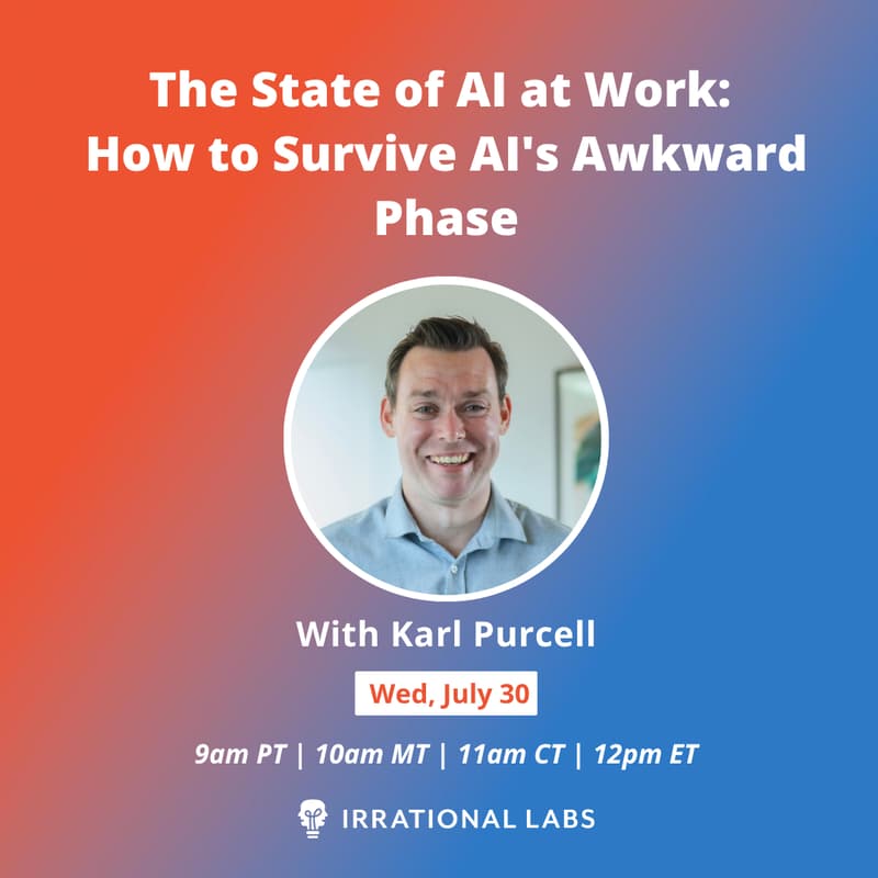 Cover Image for The State of AI at Work: How to Survive AI's Awkward Phase