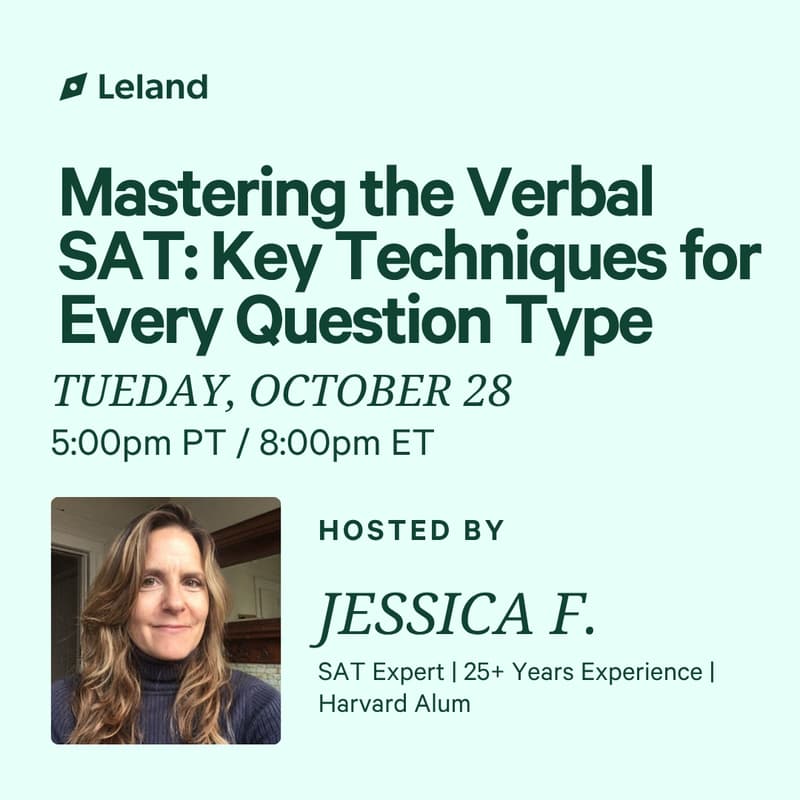 Cover Image for Mastering the Verbal SAT: Key Techniques for Every Question Type